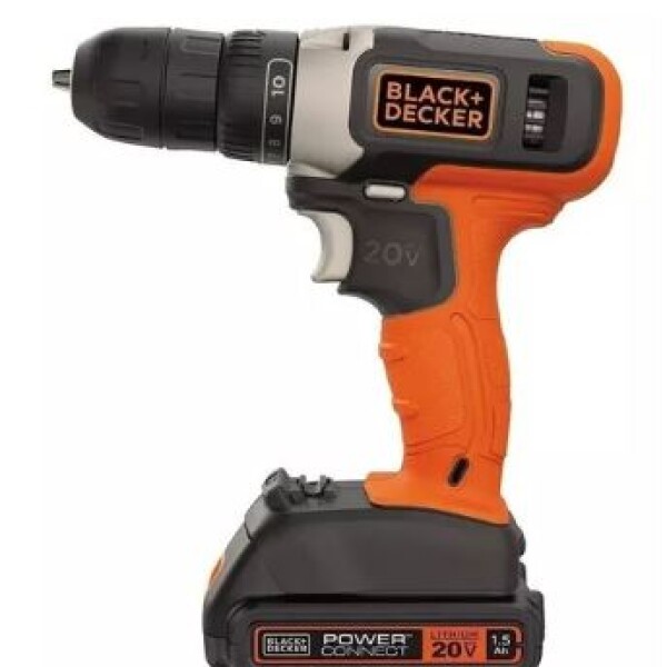 Taladro Atornillador Inalámbrico De 10 Black+decker Bcd702c1 20v + 1 Batería De 1.5ah + Accesorio Con Caja De Cartón 220v Taladro Atornillador Inalámbrico De 10 Black+decker Bcd702c1 20v + 1 Batería De 1.5ah + Accesorio Con Caja De Cartón 220v