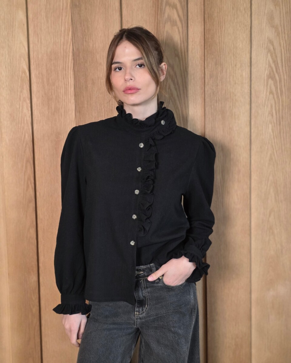 Camisa Amelie - Negro 