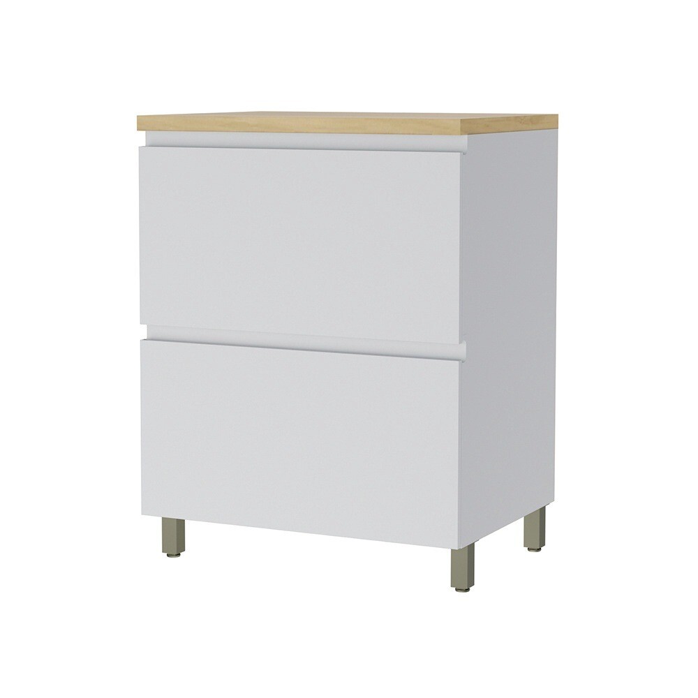 Bajo mesada 70 cm - 1 Puerta 1 Cajón - Rainha Blanco
