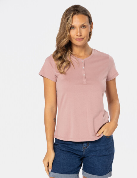 REMERA LISA Rosado