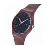 Reloj Swatch SO29R707 Burgundy Berry de silicona Rojo