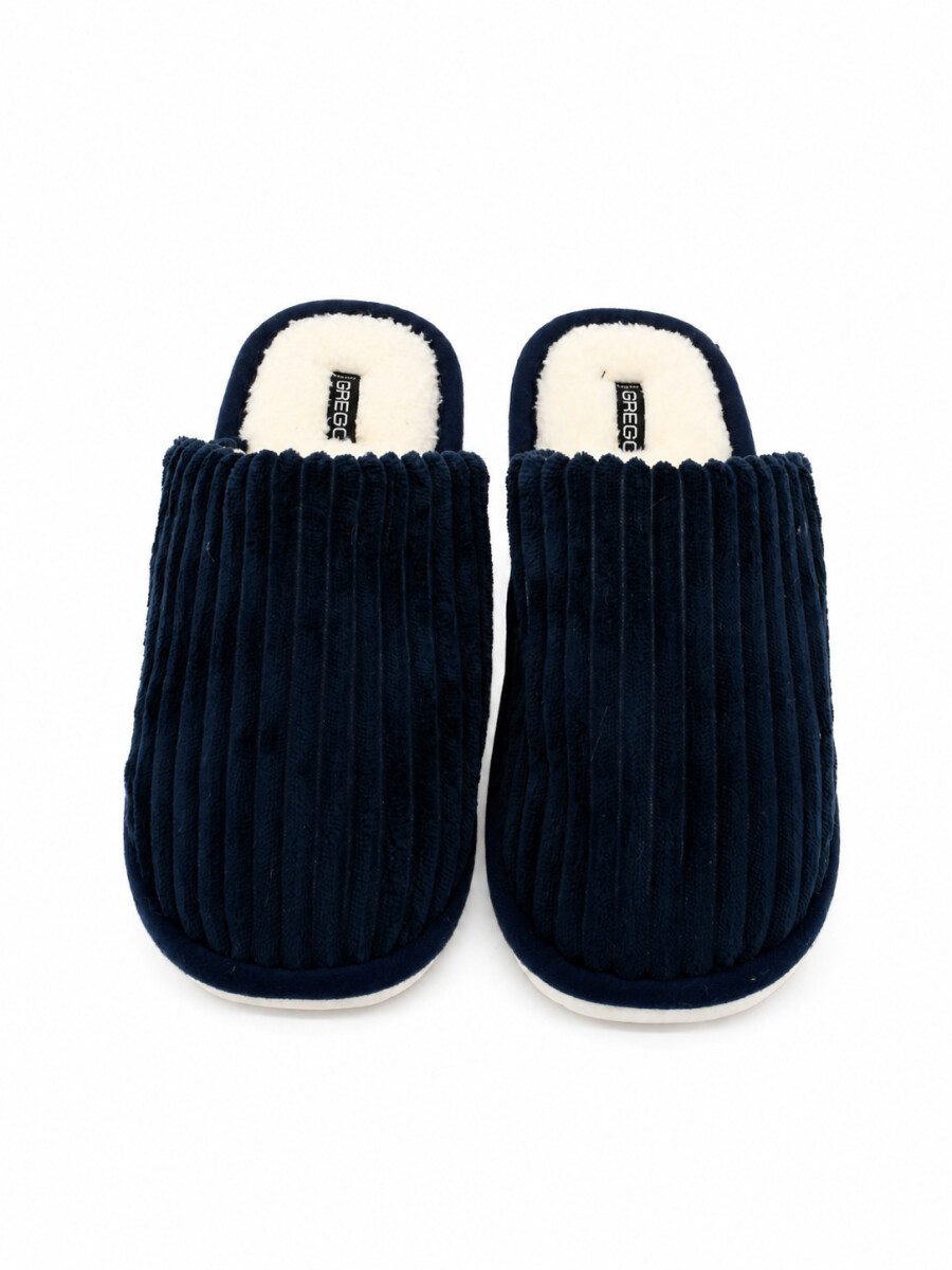 PANTUFLA NOVO - AZUL 