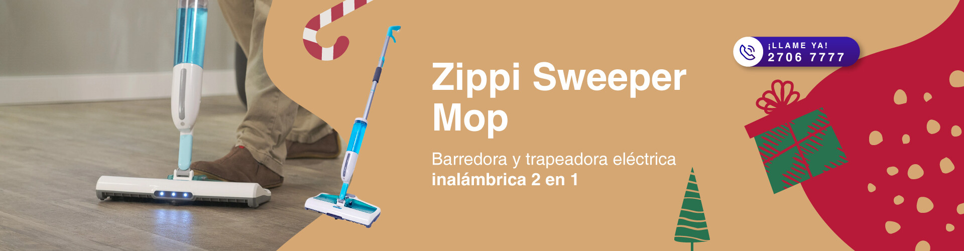 Zippi Sweeper Mop - Diciembre 2025