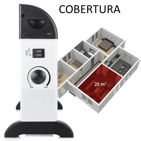 Estufa Caloventilador Xion Xi-es115c 2000w CONVECTOR XION XI ES115C OLT