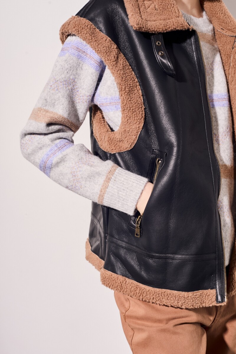 Chaleco Gamulan Negro