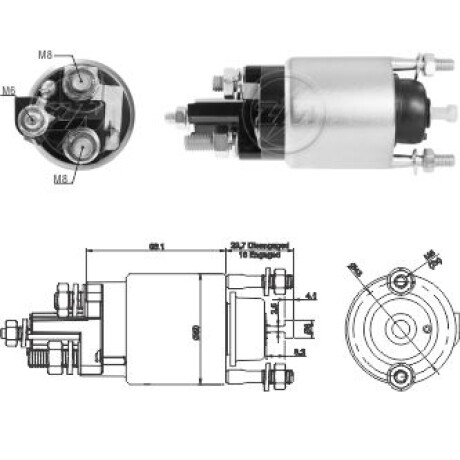 AUTOMATICO DE ARRANQUE MERCEDES BENZ C-CLASS E-CLASS - SPRINTER N.DENSO ZM AUTOMATICO DE ARRANQUE MERCEDES BENZ C-CLASS E-CLASS - SPRINTER N.DENSO ZM