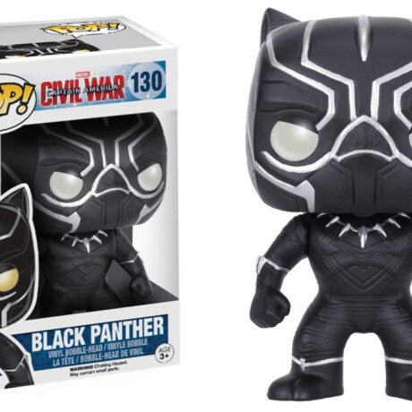 Figura Funko Pop Marvel Black Panther 001