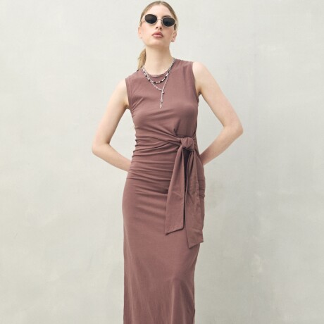 VESTIDO SUSANDE Chocolate