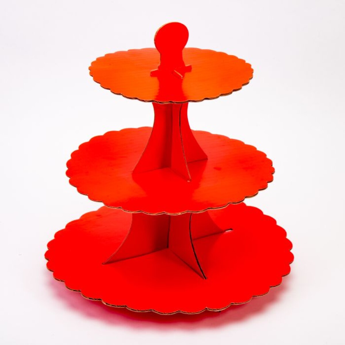 Porta Cupcake de Carton - Rojo 