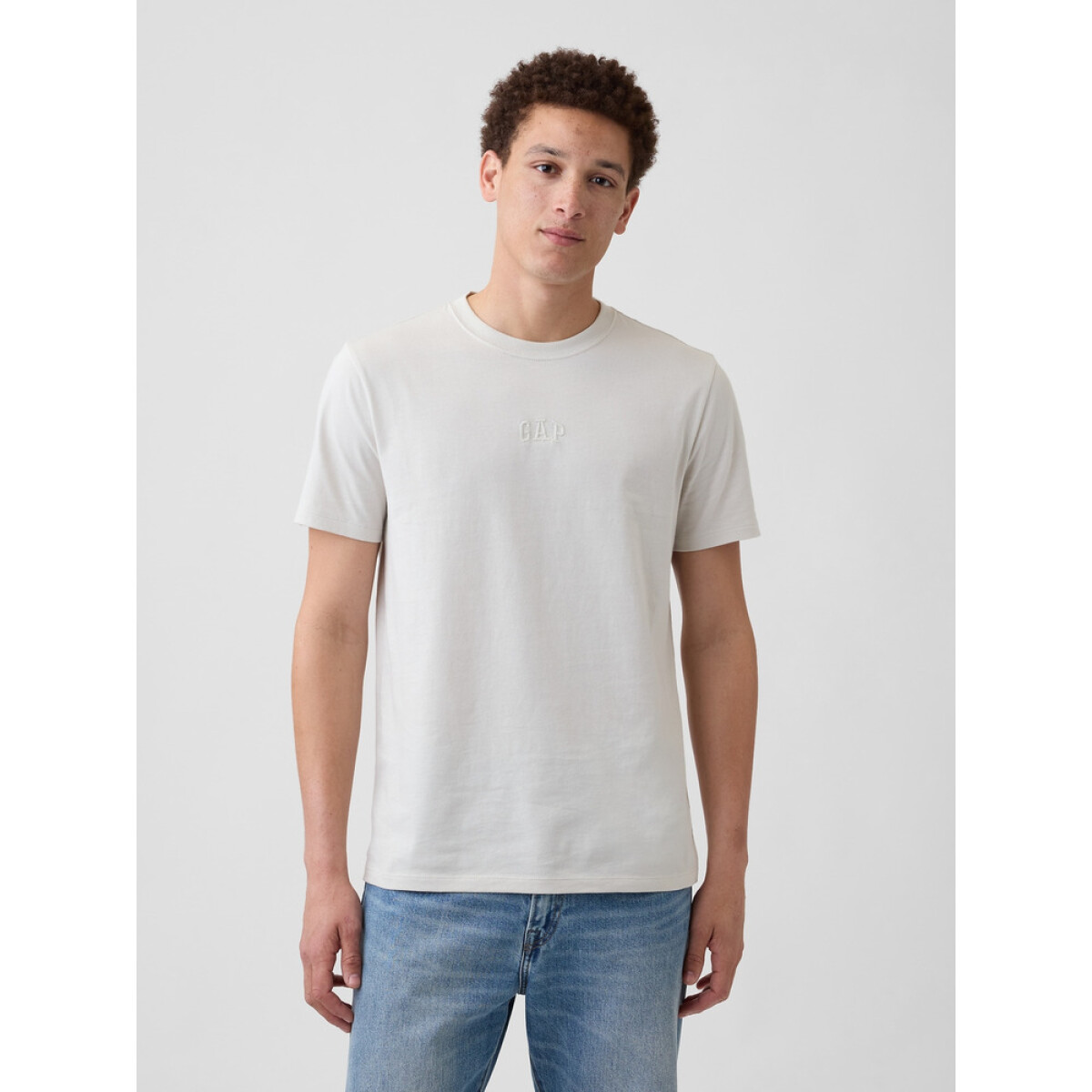 V-FRCH MINI LOGO TEE - REGULAR GREY 