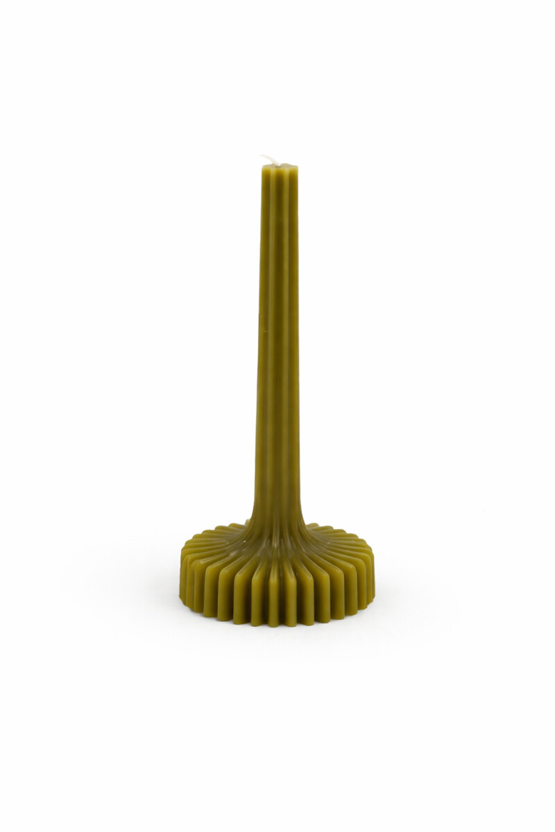 VELA FORMA FLORERO - VERDE 