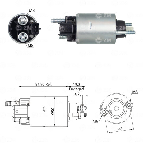 AUTOMATICO DE ARRANQUE CHEVROLET AUTOMATICO BLAZER S/DENSO ZM AUTOMATICO DE ARRANQUE CHEVROLET AUTOMATICO BLAZER S/DENSO ZM