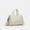 Cartera de mano The Club en cuero graneado Blanco