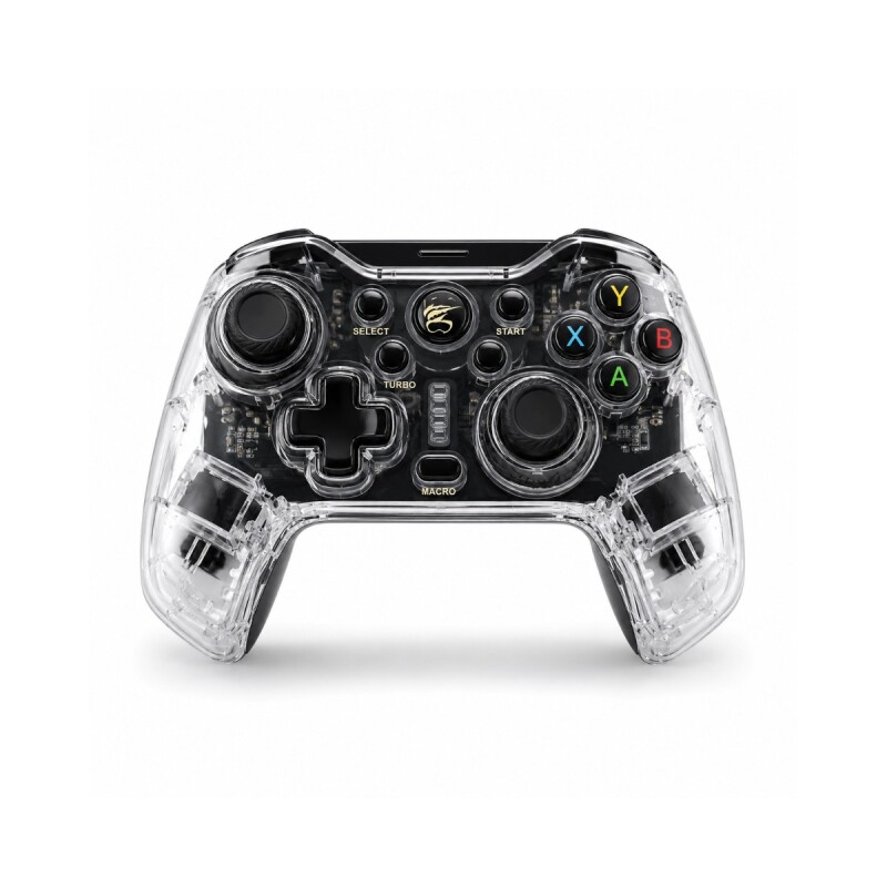 Joystick Inalambrico Havit G158BT Transparente Con soporte para celular Joystick Inalambrico Havit G158BT Transparente Con soporte para celular