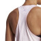 Musculosa de Mujer Adidas Lin Rosa - Blanco