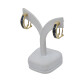 Caravanas clips en oro 18k con zafiros azules Caravanas clips en oro 18k con zafiros azules
