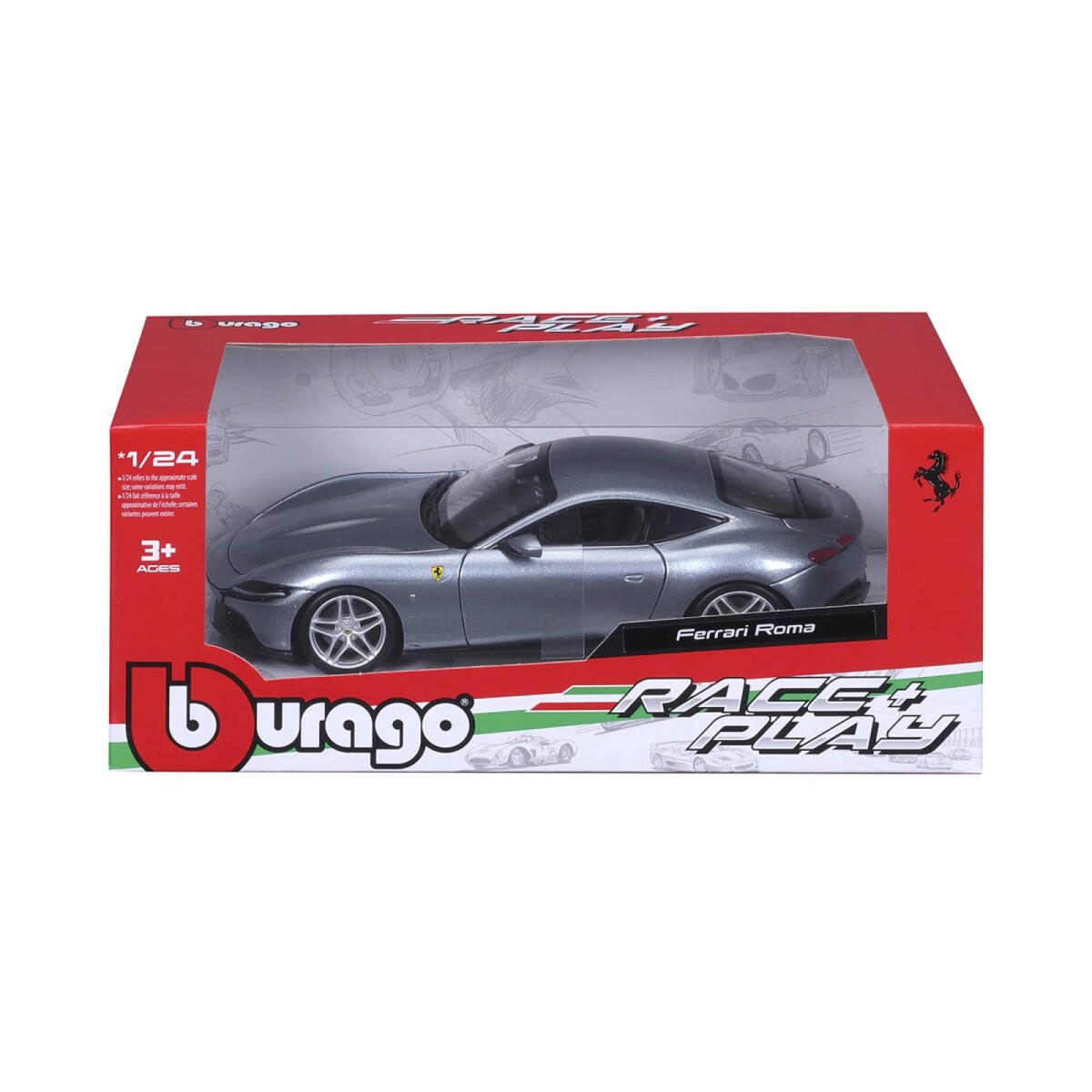 Auto Burago Race+ 1/24 Ferrari - Ferrari Roma 