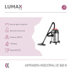 Aspiradora Industrial Lumax 1600w Acero Inox 20l Agua Polvo Aspiradora Industrial Lumax 1600w Acero Inox 20l Agua Polvo