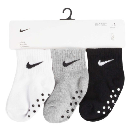 Medias Nhn Core Swoosh Gripper de Niños Gris