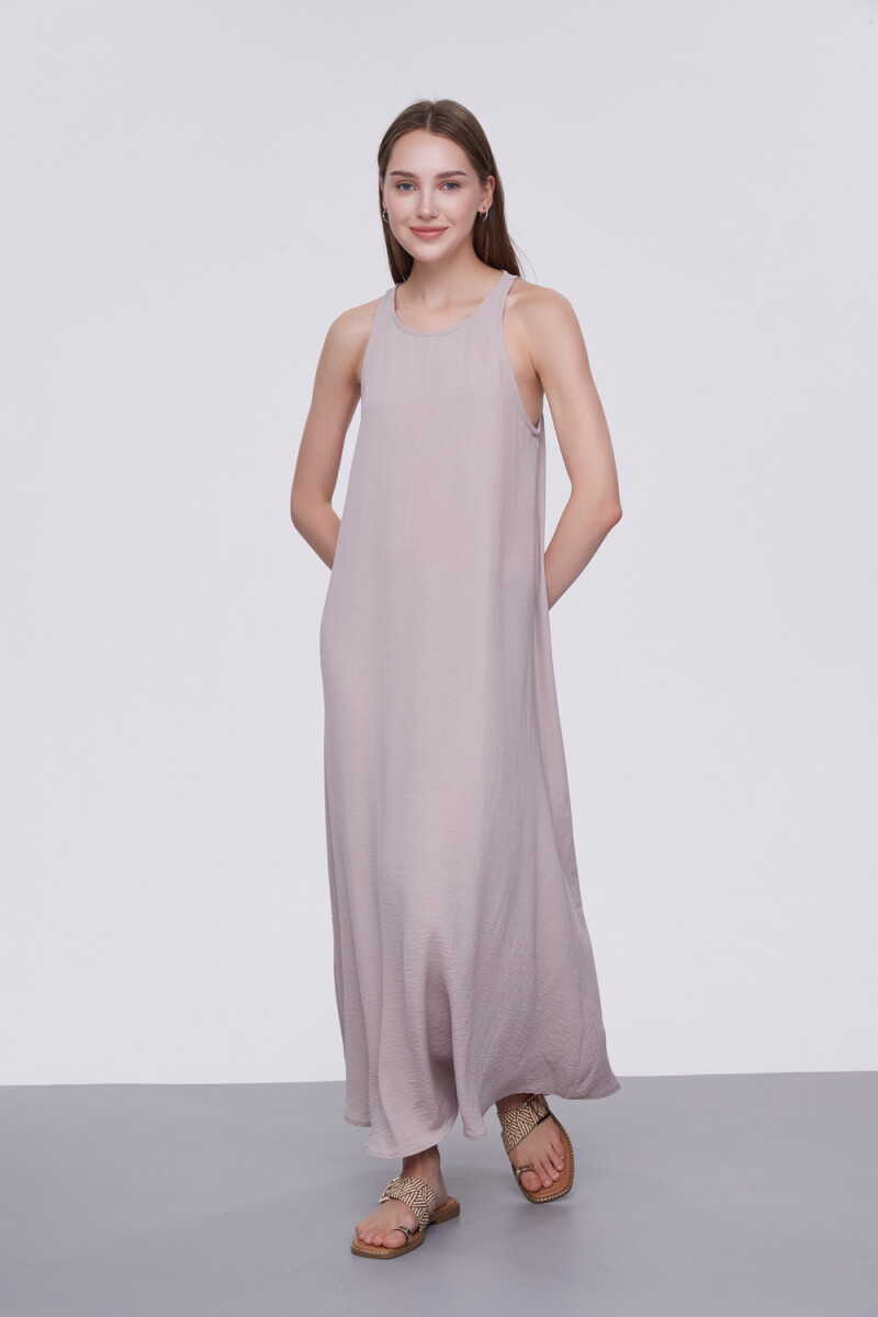 Vestido Albareda - Beige Oscuro 