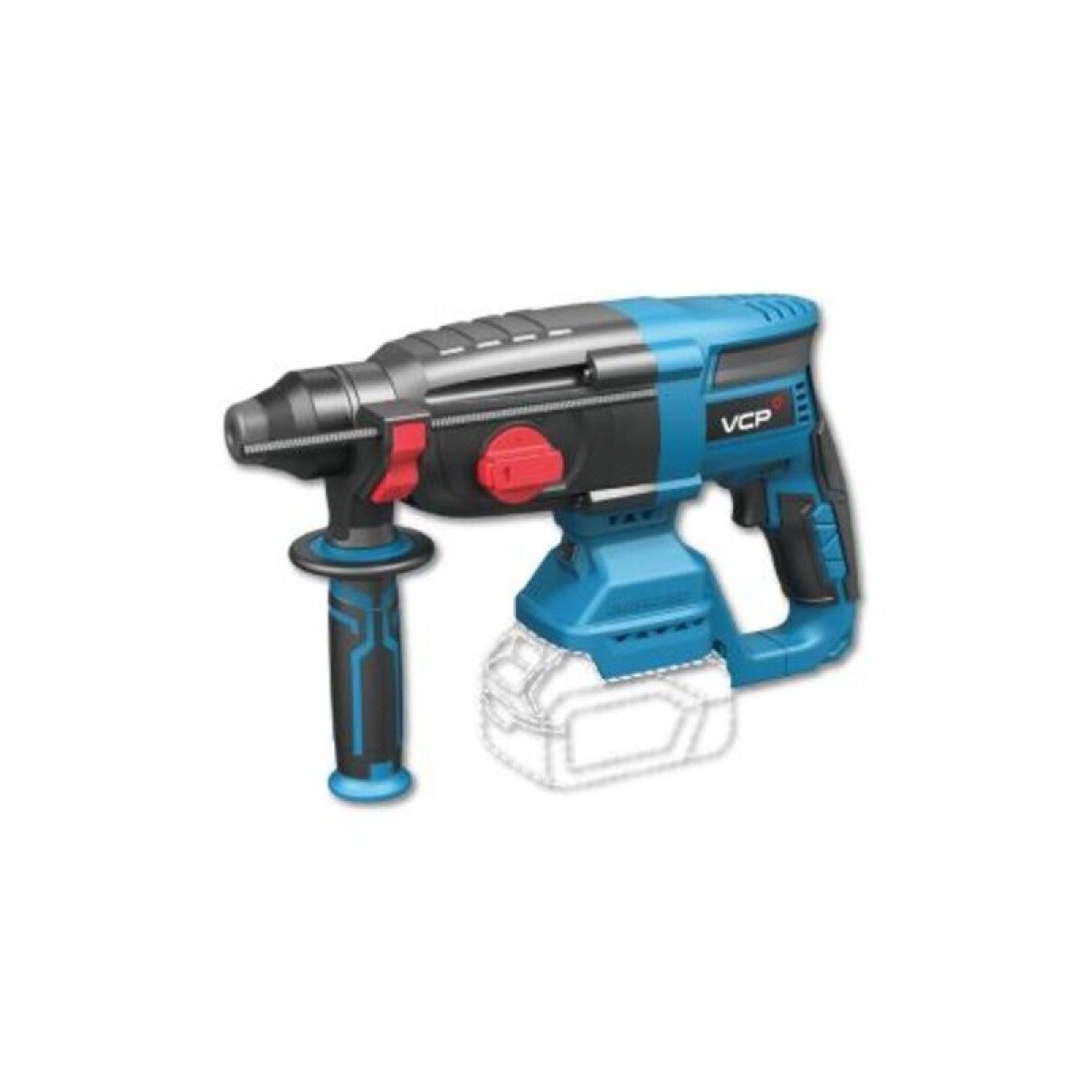 ROTOMARTILLO A BATERIA 20 V - 26MM BRUSSLESS - VCP - SIN BAT 