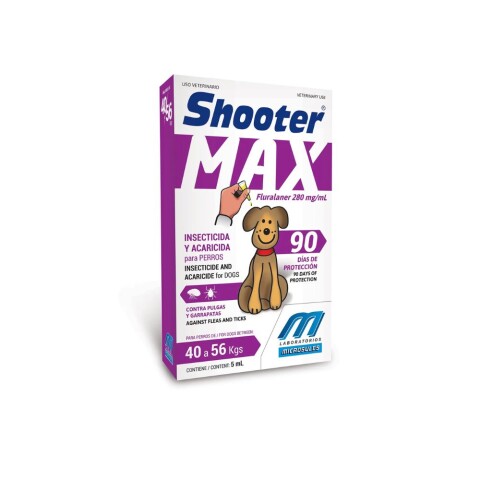 Pipeta Shooter Max Perros 40 a 56 Kg Pipeta Shooter Max Perros 40 a 56 Kg