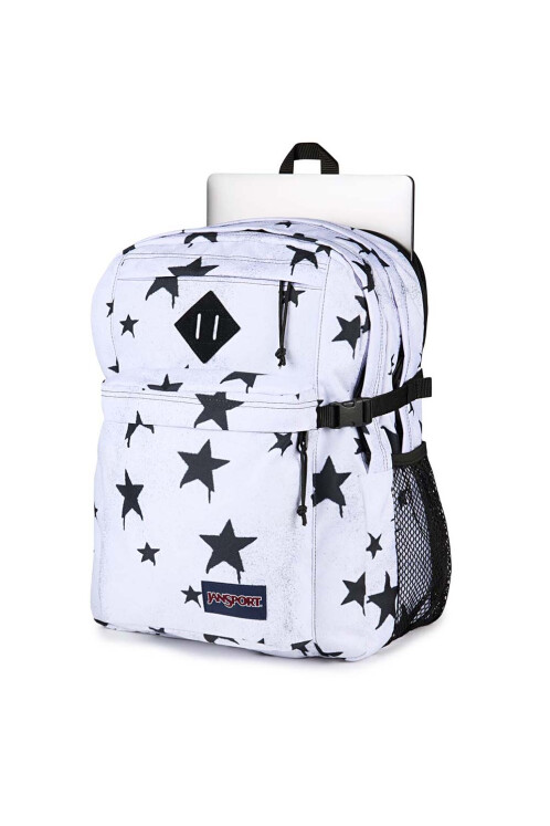 Main Campus Sprayed Stars Black