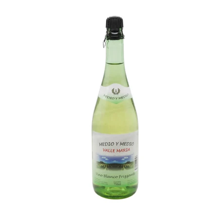 Medio y Medio VALLE MARIA 750ml Blanco Frizzante Medio y Medio VALLE MARIA 750ml Blanco Frizzante