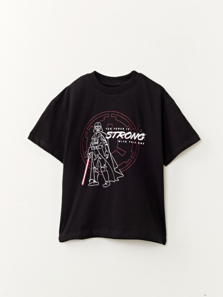 Remera Star Wars Gris Oscuro