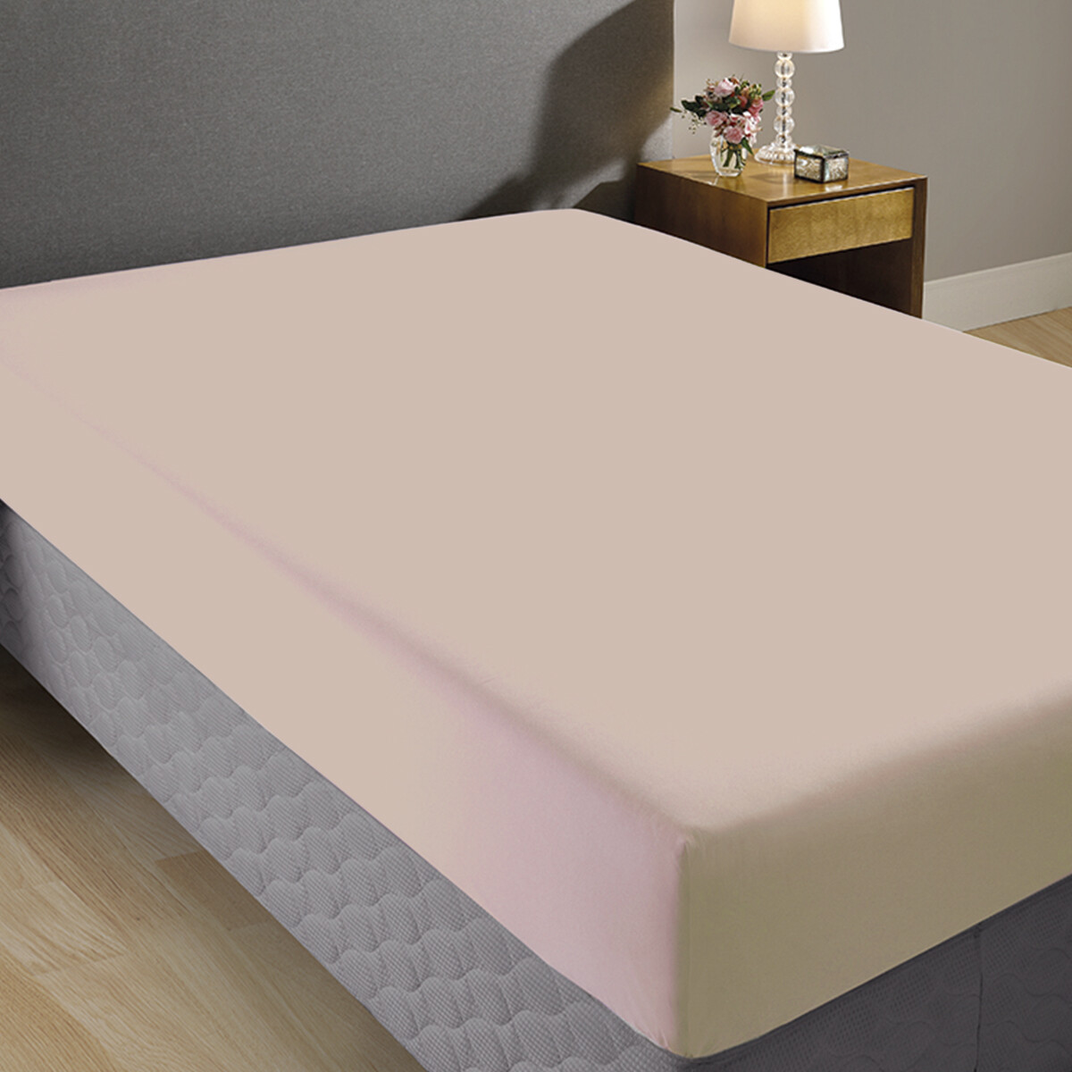 Sábana Ajustable 1 Plaza Richmond House - ROSA 