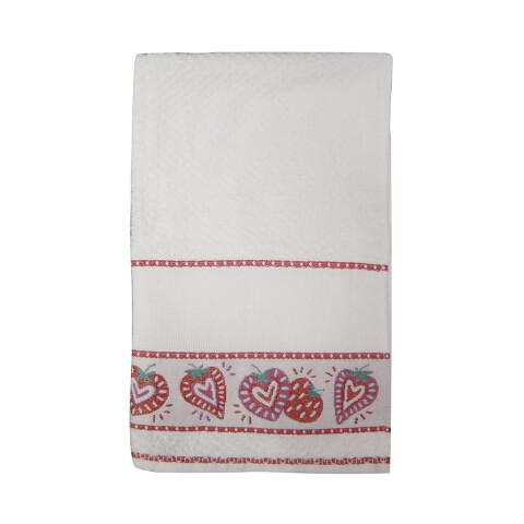 Repasador Jacquard para Bordar Dohler 45 cm x 70 cm 30012932 RENDA BCO