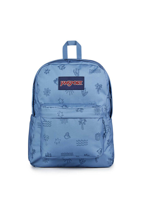 Mochila Portalaptop Superbreak Plus Sunny sketches Blue
