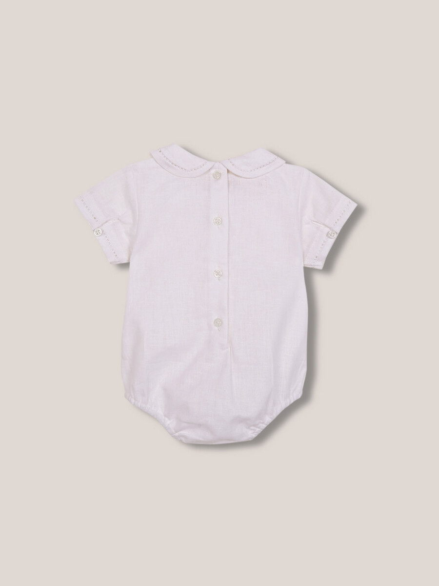 Camisa Body Cuello Bebe Blanco