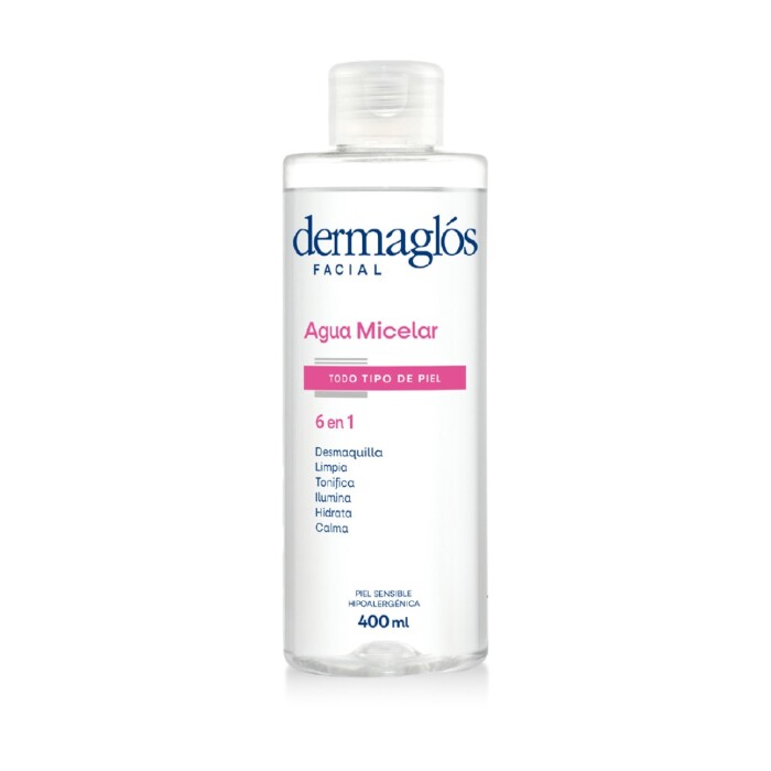 DERMAGLOS FACIAL AGUA MICELAR FRASCO X 2 única