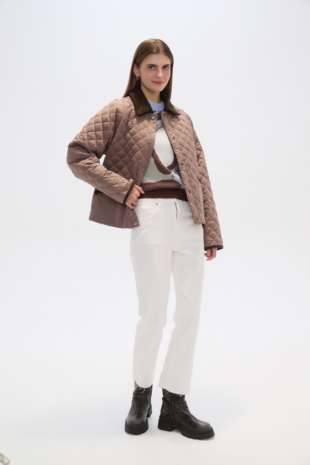 Campera Bianza Taupe / Mink / Vison