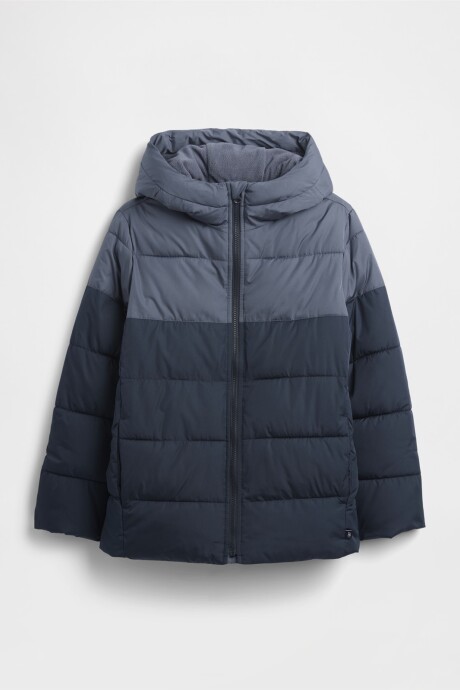 Campera Puffer Niño Tapestry Navy