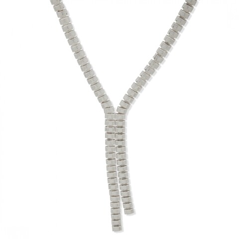 Nk 24In Bar Y Neck Silver