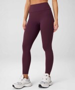 Leggings Booty Scrunch PureLuxe V-Back Mujer Oxblood