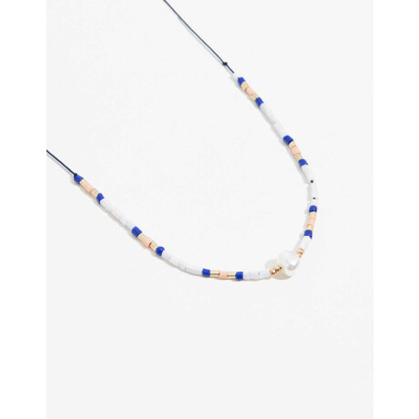 Collar Con Beads Combinacion Multicolor