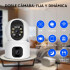 Cámara Ledstar Pc203 Wifi Doble Lente CAMARA VIGILANCIA LEDSTAR PC203 DOBLE