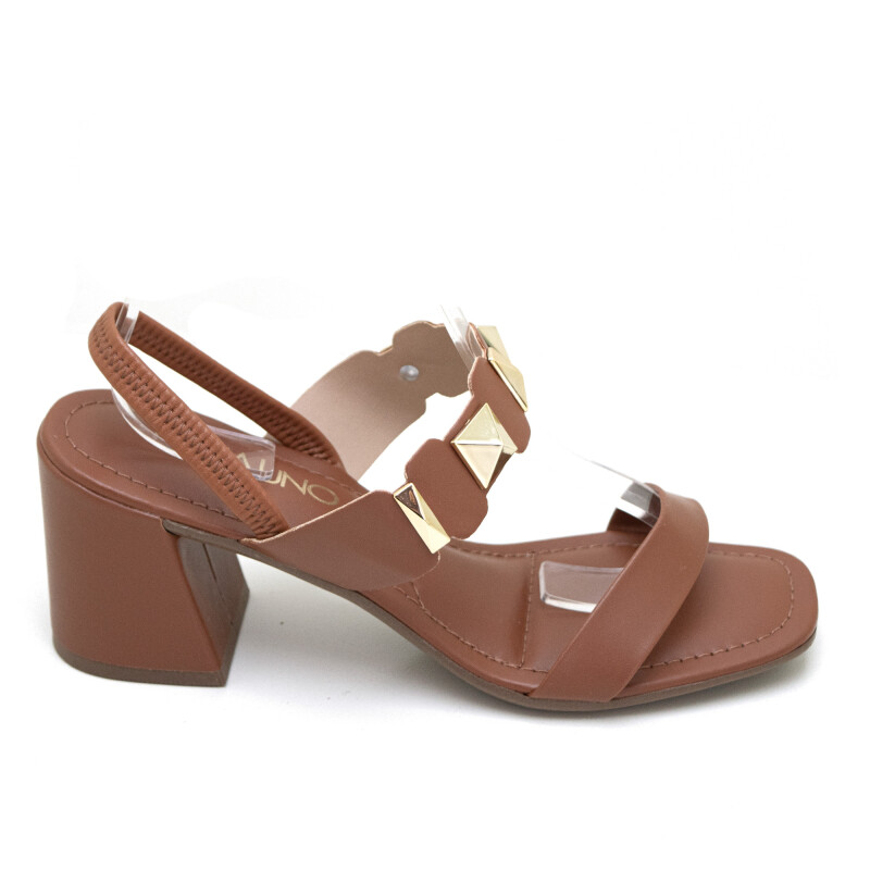 Sandalia VIA UNO Zapatos de Mujer - 857009 Nuez