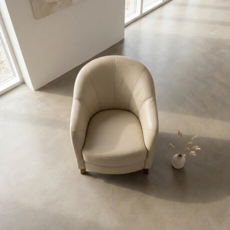 Butaca Gap - Cuero Básico Arena