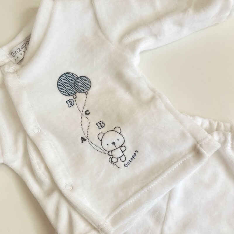 Conjunto Pantalon y Batita Blanco