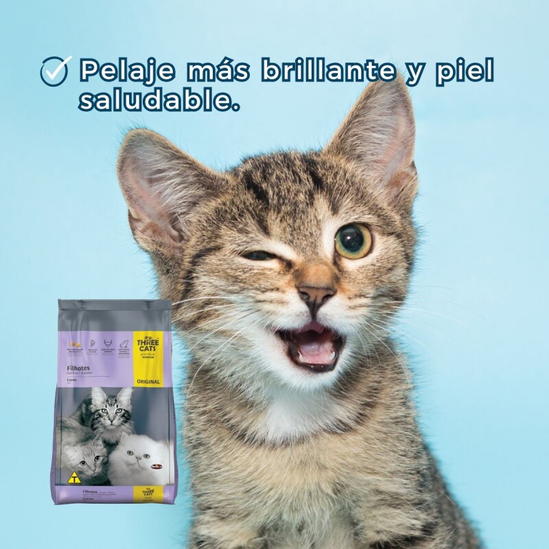 THREE CATS GATITOS 15 KILOS