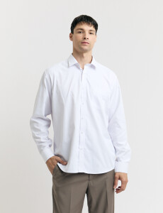 012674 CAMISA HARRINGTON LABEL Blanco