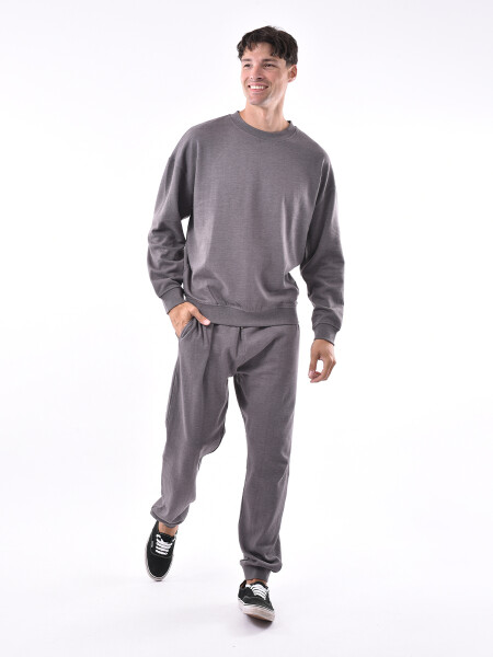 BUZO LAUTARO GRIS OSCURO