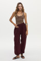 Babucha Rosel Bordo