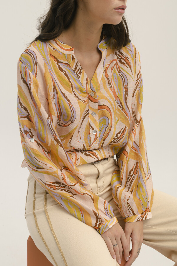 CAMISA JULIA SUNSET MAIZ
