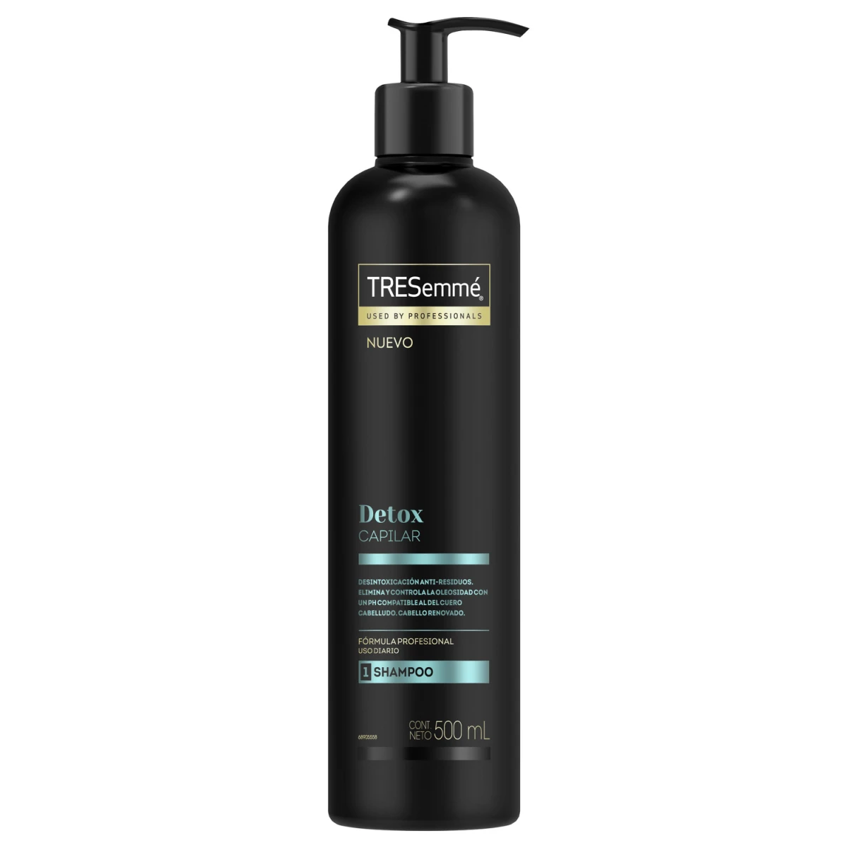 Tresemme Shampoo Detox Capilar 500 ml 