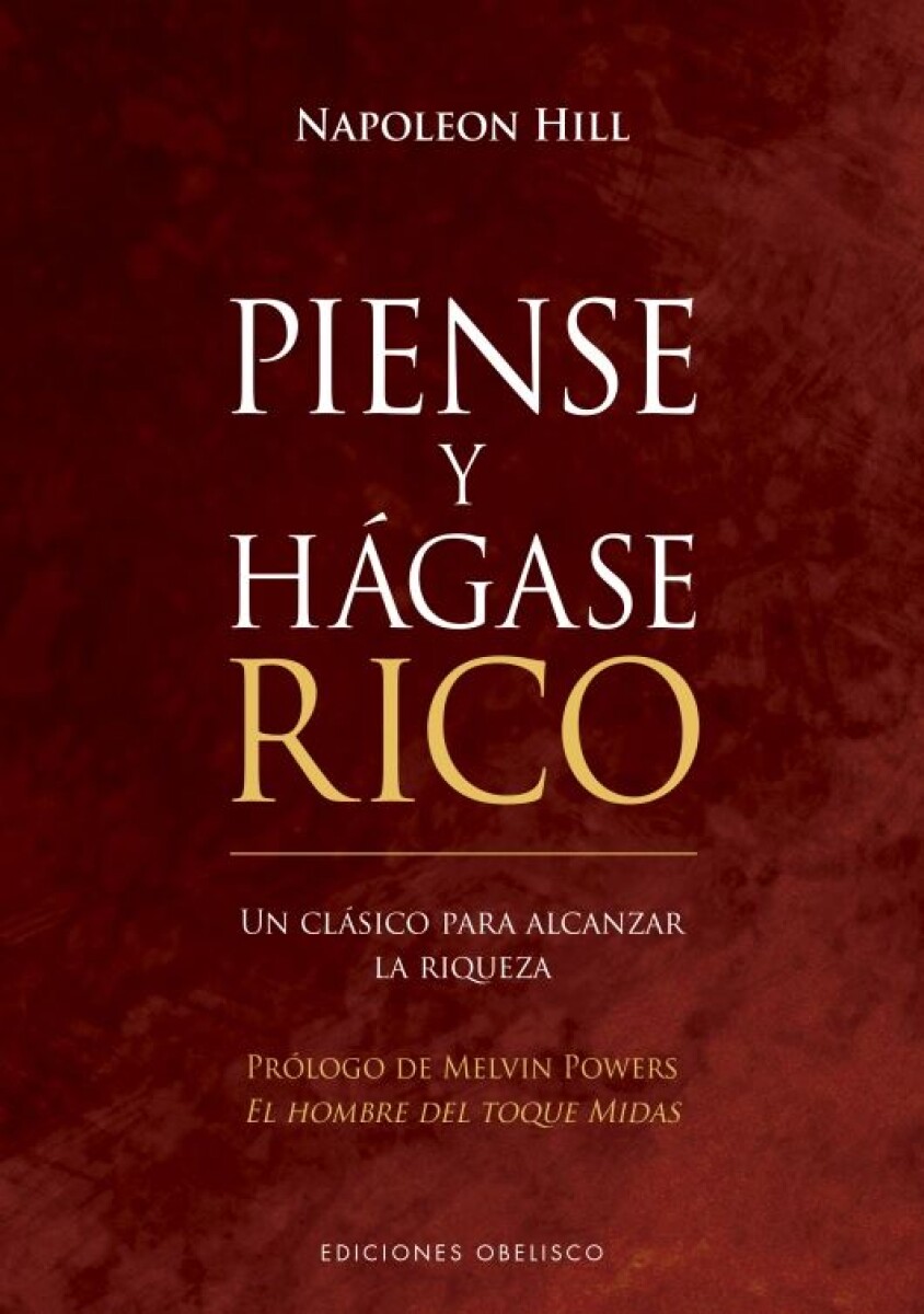 Piense Y Hágase Rico N.e. - (tapa Dura) 
